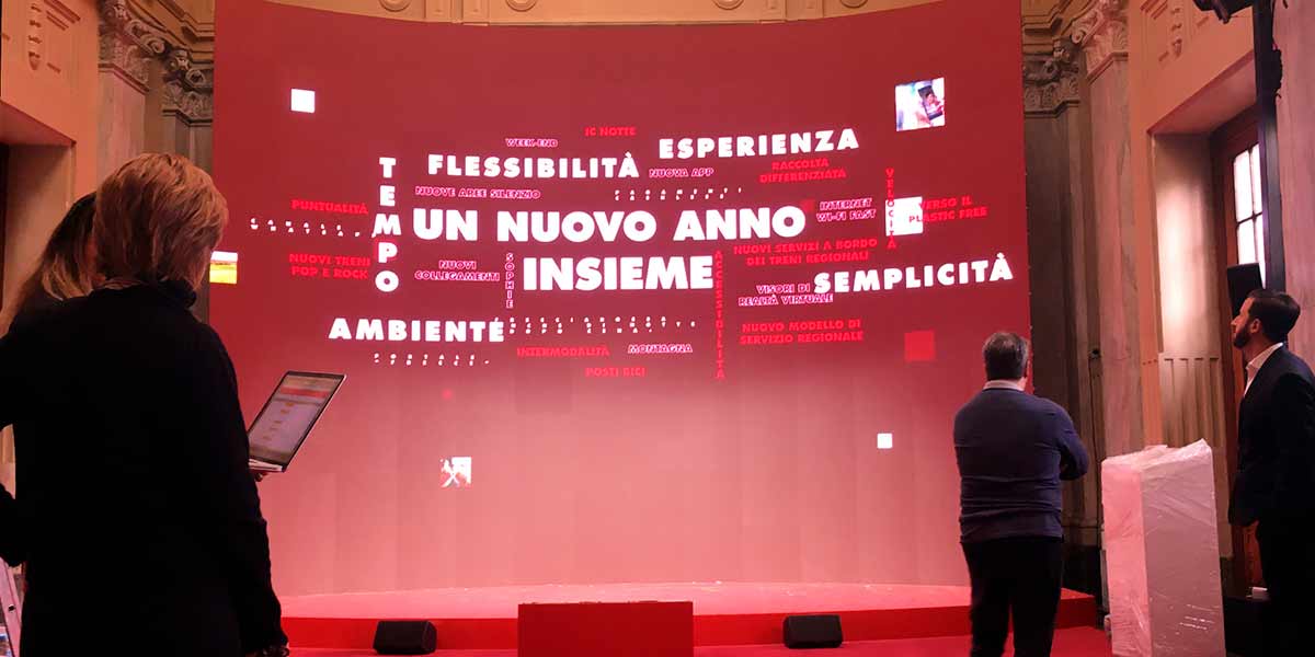 Fluxx Srl Produzione video per evento stampa del Gruppo FS