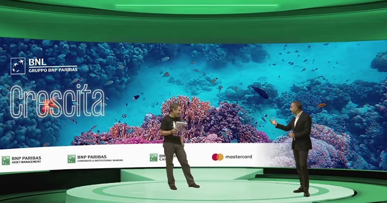 BNL ppt event video realizzato da Fluxx