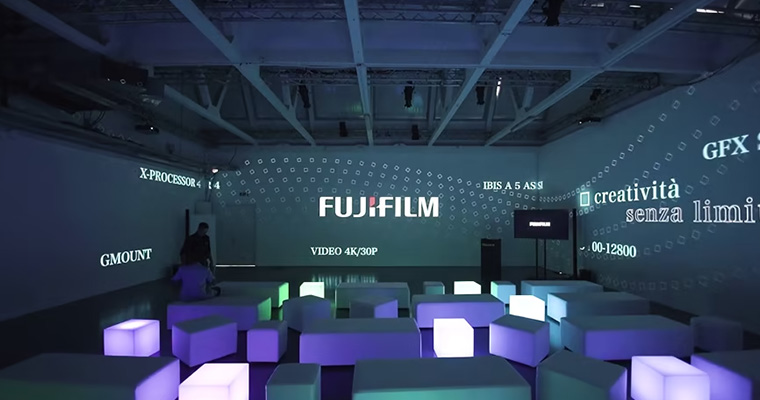 Fluxx - realizzazione video immersivo Fujifilm