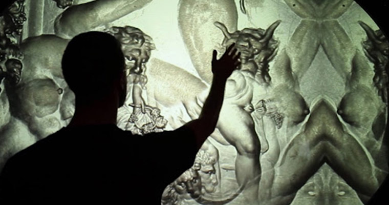 Immersive room interactive art - Fluxx video